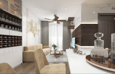 Thiết Kế Nội Thất Căn Hộ 63m2